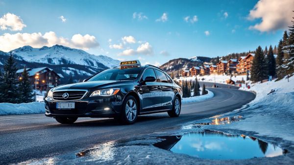 Taxis professionnels à Moûtiers Courchevel : une réservation facile
